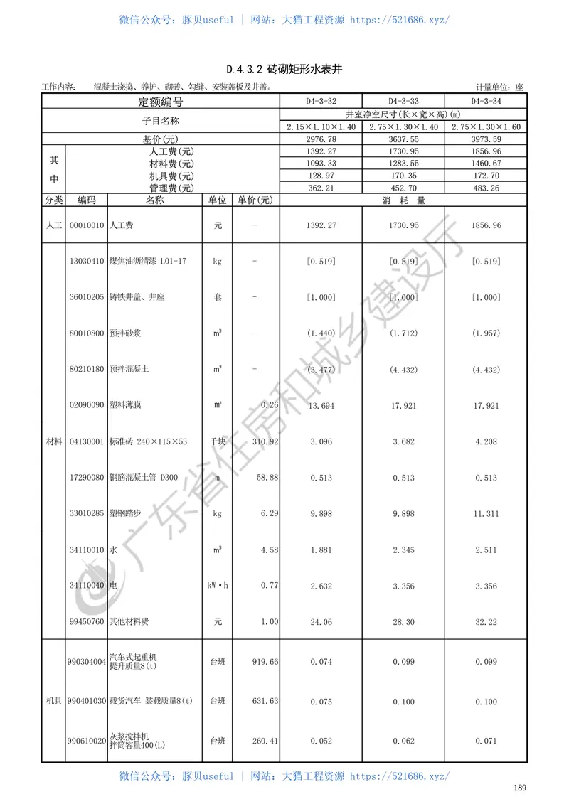 广东省_2018定额_D4_给水工程 预览图