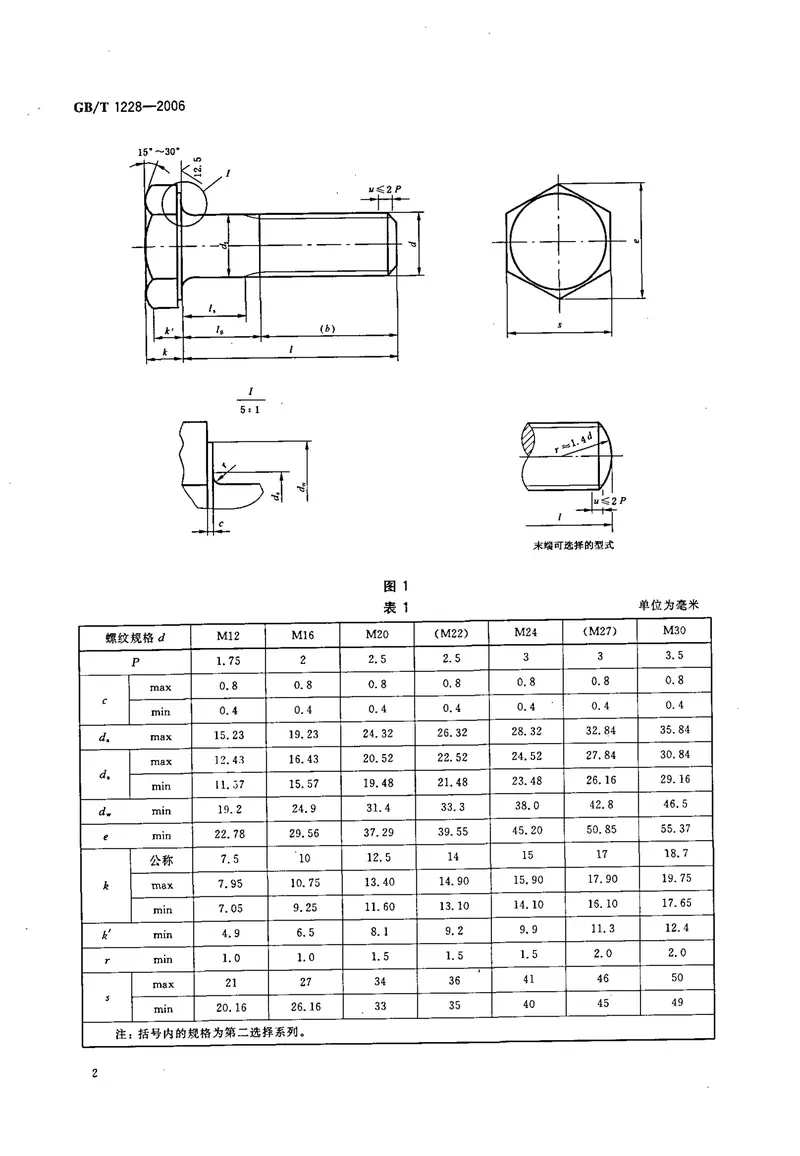 gbt_1228-2006_钢结构用高强度大六角头螺栓 预览图